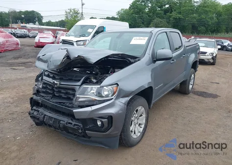 2022 Chevrolet Colorado 4Wd Short Box Lt from USA, damaged, VIN 1GCGTCEN2N1181194